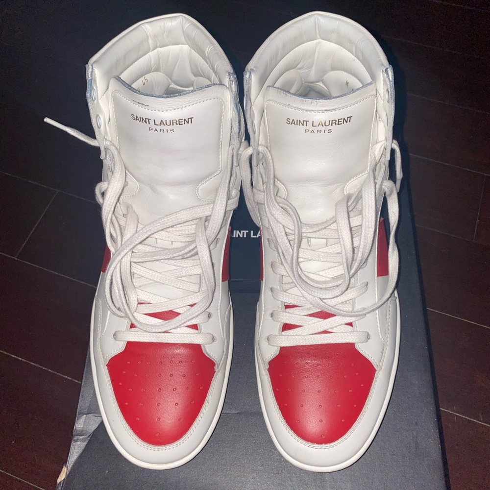 I’m selling my USED/WORN Saint Laurent sneakers